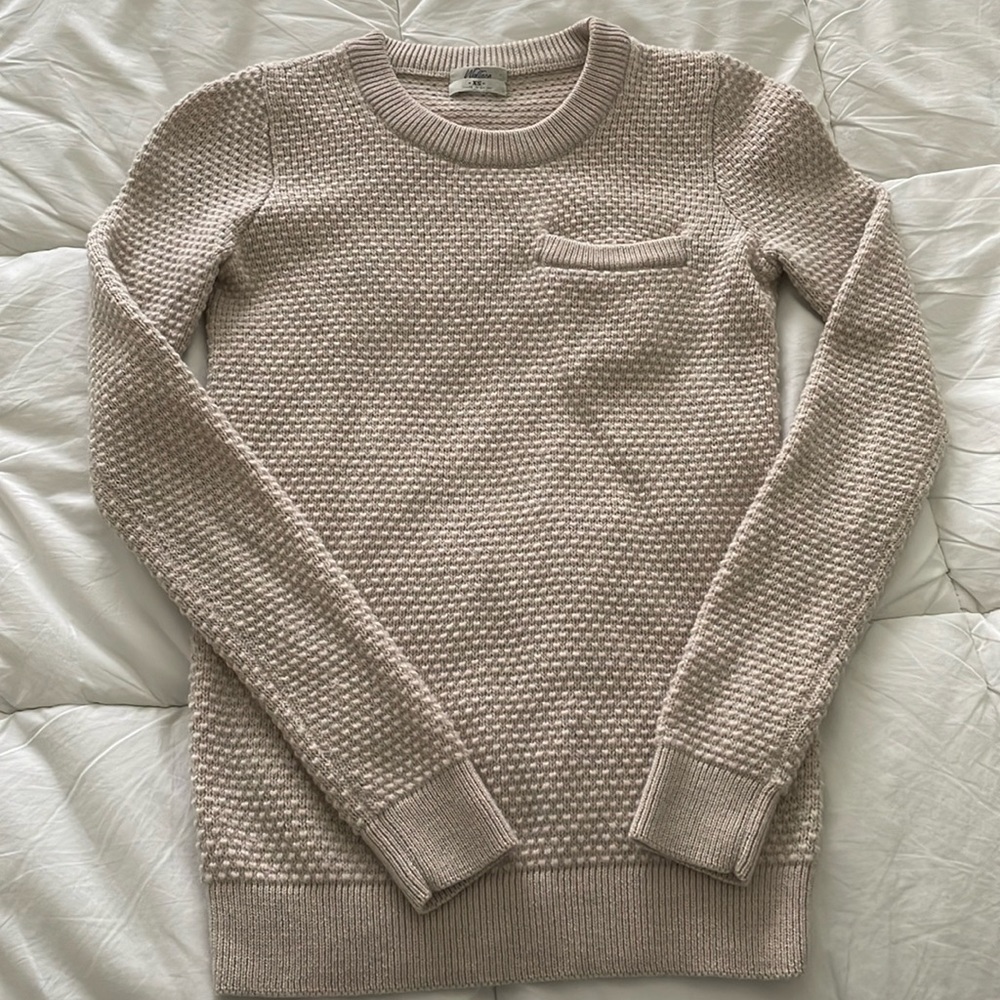 Madewell Sweater Beige/Light Pink
